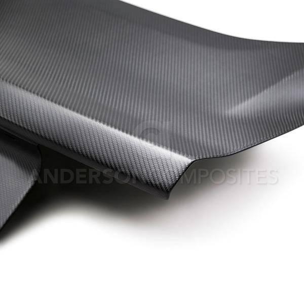 Ford Mustang Type-OE Anderson Composites Fiber Body Kit-Wing AC-TL15FDMU-DRY thumbnail 3
