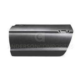Ford Mustang Type MU Anderson Composites Dry Carbon Fiber Front Doors AC-DD15FDMU-DRY