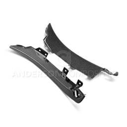 Ford Mustang Shelby Anderson Composites Fiber Rear Splash Guards AC-FSG15MU350