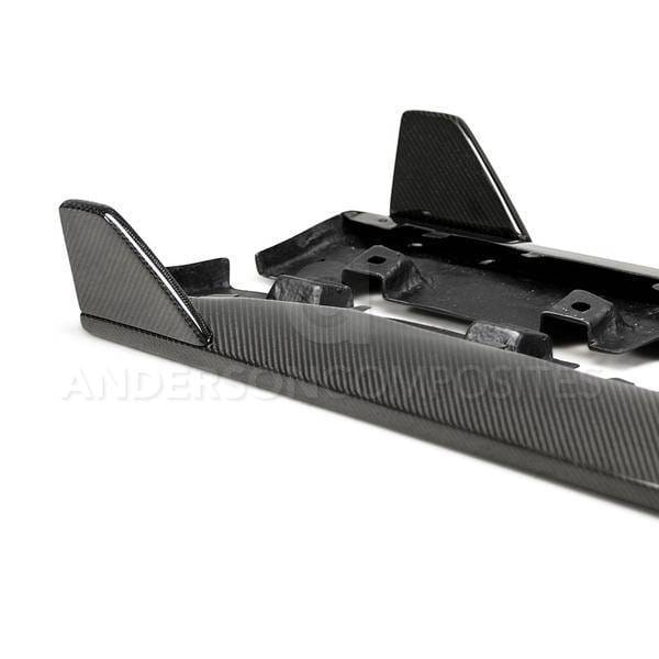 Ford Mustang GT350 Anderson Composites Fiber Side Skirts AC-SS15FDMU-GR thumbnail 7