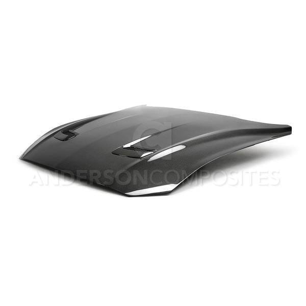 Ford Mustang Type-OE Anderson Composites Fiber Body Kit Hood AC-HD18FDMU-OE-DS thumbnail 2