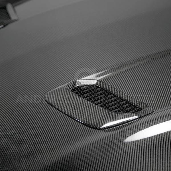 Ford Mustang Type-OE Anderson Composites Fiber Body Kit Hood AC-HD18FDMU-OE-DS thumbnail 3