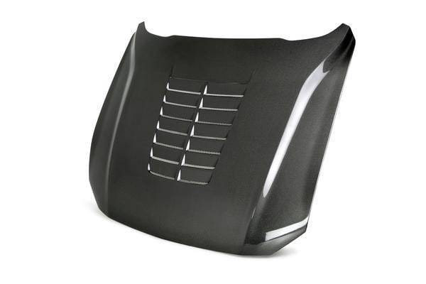 Ford Mustang GT500 Anderson Composites Fiber Body Kit- HoodAC-HD18FDMU-GT5-DS