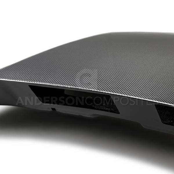 Ford Mustang 4 Cowl Anderson Composites Fiber Body Kit- Hood AC-HD18FDMU-CJ-DS thumbnail 7