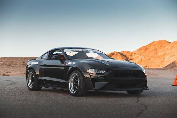 Ford Mustang Type-JTP Anderson Composites Fiber Fender Flares AC-18MUWBC