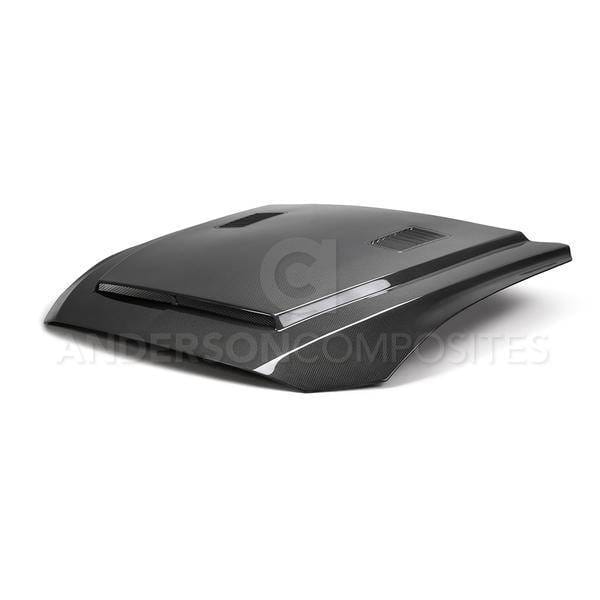 Ford Mustang SS Anderson Composites Fiber Body Kit- Hood AC-HD18FDMU-SN-DS thumbnail 2