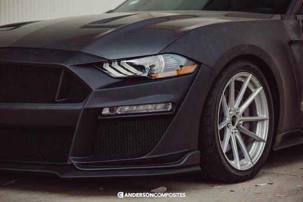 Ford Mustang Type-ST Anderson Composites Glass Front Body Kit Bumper AC-FB18FDMU-ST-GF thumbnail 8