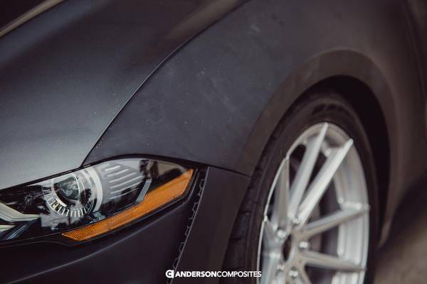 Ford Mustang Type-ST Anderson Composites Glass Body Kit- Fenders AC-FF18FDMU-ST-GF thumbnail 6