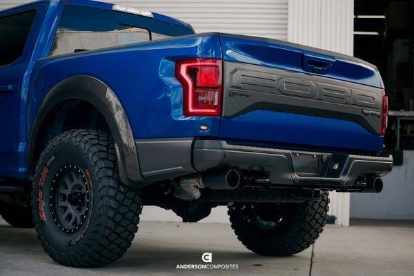 Ford Raptor OE Anderson Composites Fiber Rear Fender Flares AC-FLR17FDRA-R thumbnail 7