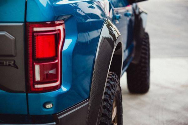 Ford Raptor Anderson Composites Fiber Rear Wide Fender Flares AC-FLR17FDRA-R-W thumbnail 2