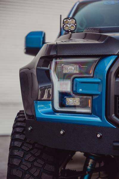 Ford Raptor Type Anderson Composites Fiber Body Kit Wide Fenders AC-FF17FDRA-W thumbnail 3