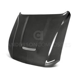 Ford Mustang GT350 Anderson Composites Fiber Body Kit- Hood AC-HD18FDMU-GR-DS
