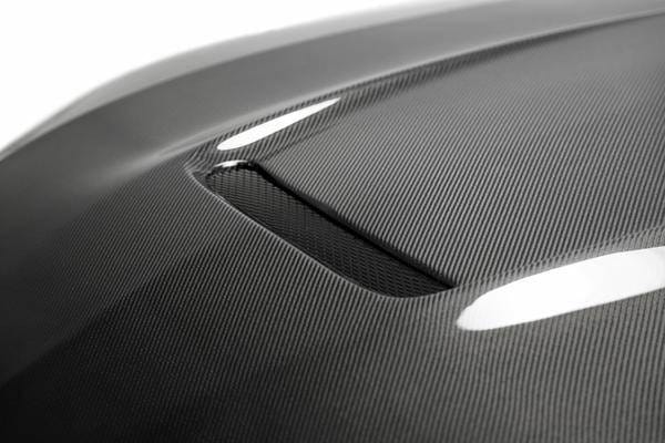 Ford Mustang GT350 Anderson Composites Fiber Body Kit- Hood AC-HD18FDMU-GR-DS thumbnail 3