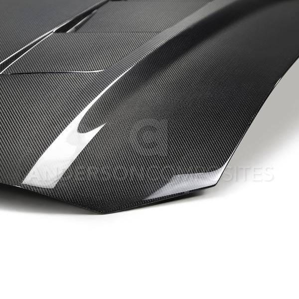 Ford Mustang Heat Extractor Anderson Composites Fiber Hood AC-HD18FDMU-SA-DS thumbnail 4