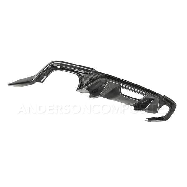 Ford Mustang Type-OE Anderson Composites Fiber Rear Diffuser AC-RL18FDMU-AO thumbnail 5