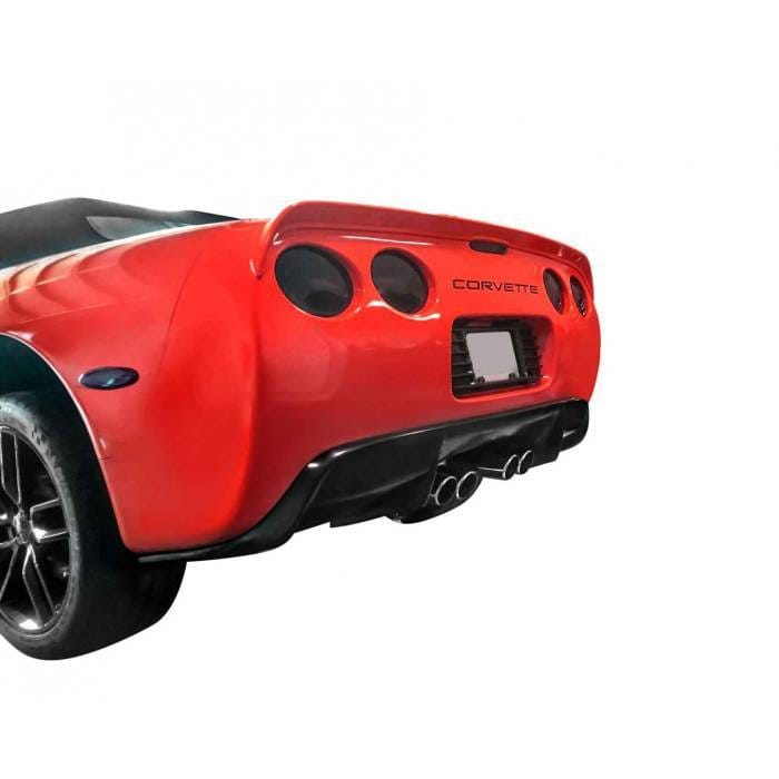 Chevrolet Corvette Stealth KBD Urethane Rear Body Kit Diffuser 37-6048 thumbnail 2