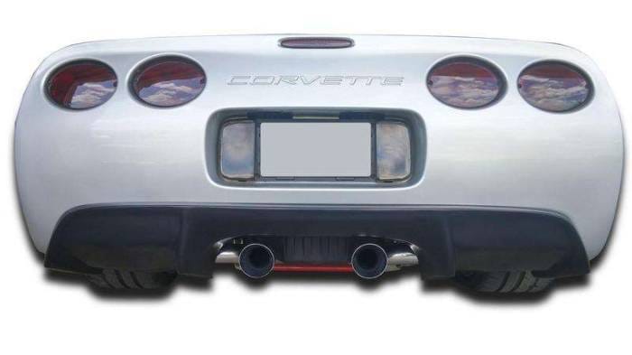 Chevrolet Corvette Stealth KBD Urethane Rear Body Kit Diffuser 37-6048 thumbnail 7
