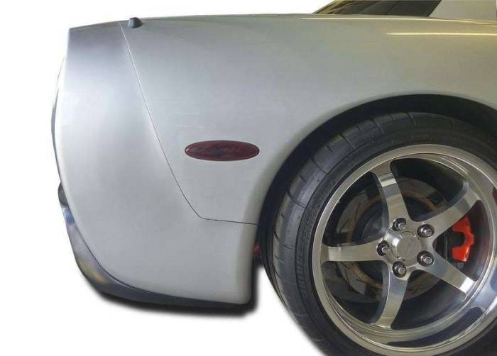 Chevrolet Corvette Stealth KBD Urethane Rear Body Kit Diffuser 37-6048 thumbnail 8