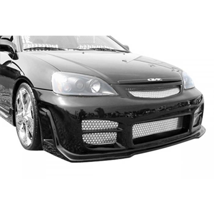 Honda Civic R34 Style KBD Urethane Front Body Kit Bumper 37-2069