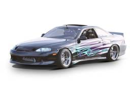 Lexus SC VTX Style KBD Urethane Side Skirts Body Kit 37-6063