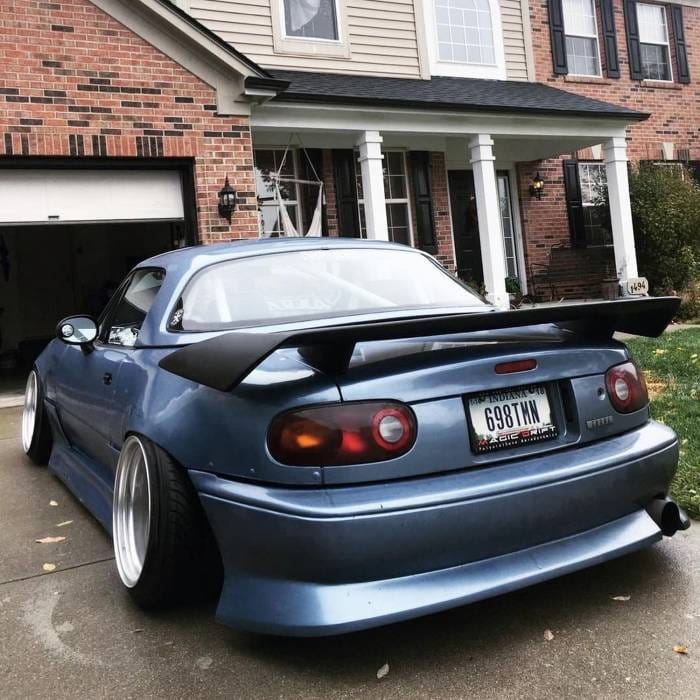 Mazda Miata Deuce Style KBD Urethane Rear Body Kit Bumper 37-6071 thumbnail 4
