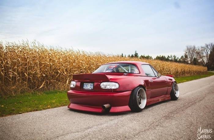 Mazda Miata Deuce Style KBD Urethane Side Skirts Body Kit 37-6072 thumbnail 2