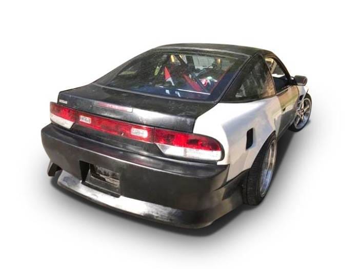 Nissan 240SX Bsport 2 Style KBD Urethane Rear Body Kit Bumper 37-6058 thumbnail 4