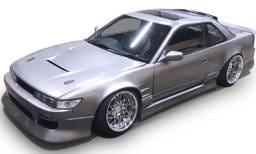 Nissan 240SX 2DR Bsport Style KBD Urethane Full Body Kit 37-6615