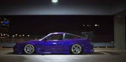 Nissan 240SX Bsport 2 Style KBD Urethane Side Skirts Body Kit 37-6057