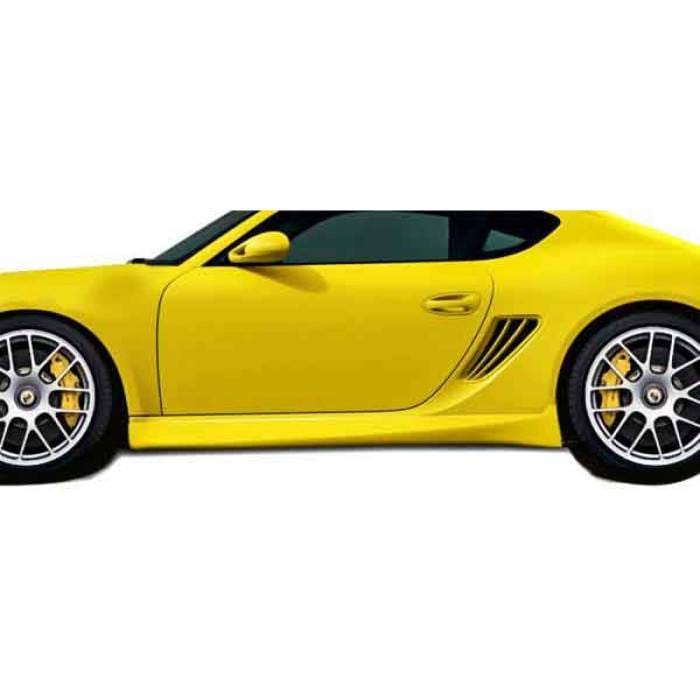Porsche Boxster Premier Style KBD Urethane Side Skirts Body Kit 37-2297 thumbnail 2