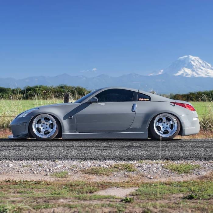 Nissan 350Z ING Style KBD Urethane Side Skirts Body Kit 37-2296