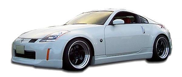 Nissan 350Z ING Style KBD Urethane Side Skirts Body Kit 37-2296 thumbnail 2