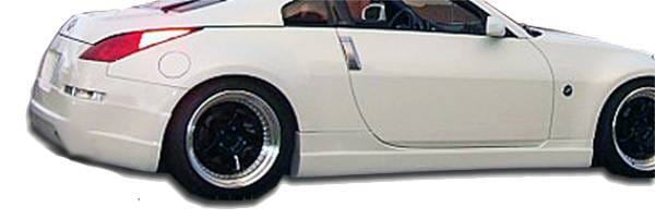 Nissan 350Z ING Style KBD Urethane Side Skirts Body Kit 37-2296 thumbnail 5