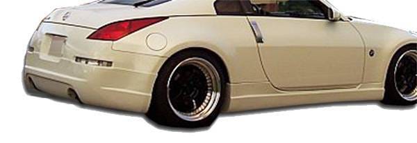 Nissan 350Z ING Style KBD Urethane Side Skirts Body Kit 37-2296 thumbnail 6