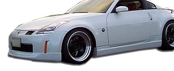 Nissan 350Z ING Style KBD Urethane Side Skirts Body Kit 37-2296 thumbnail 8