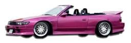 Nissan 240SX GP-1 Style KBD Urethane Side Skirts Body Kit 37-2295