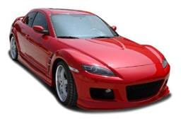 Mazda RX8 MS Style KBD Urethane Side Skirts Body Kit 37-2291