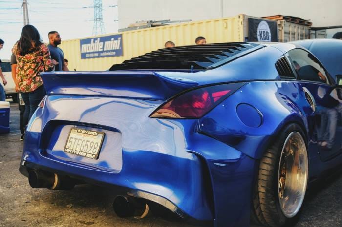 Nissan 350Z 357 Mag Style KBD Urethane Rear Body Kit Bumper 37-6083 thumbnail 3