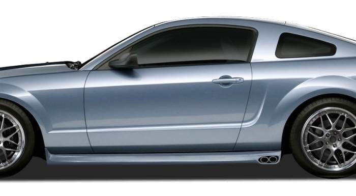 Ford Mustang Eleanor Style KBD Urethane Side Skirts Body Kit 37-2284