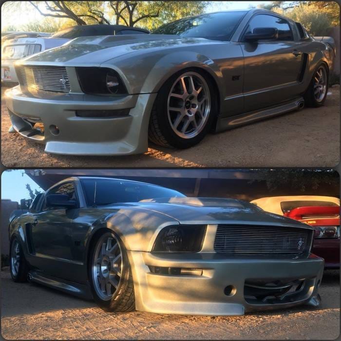 Ford Mustang Eleanor Style KBD Urethane Side Skirts Body Kit 37-2284 thumbnail 3