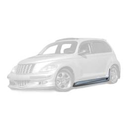 Chrysler PT Cruiser Bomb Style KBD Urethane Side Skirts Body Kit 37-2276