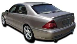 Mercedes S Class LRS Style KBD Urethane Rear Body Kit Bumper 37-5013