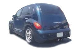 Chrysler PT Cruiser Bomb Style KBD Urethane Rear Body Kit Bumper 37-2186