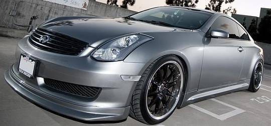 Infiniti G35 Coupe IL KBD Urethane Front Body Kit Bumper Lip 37-2133