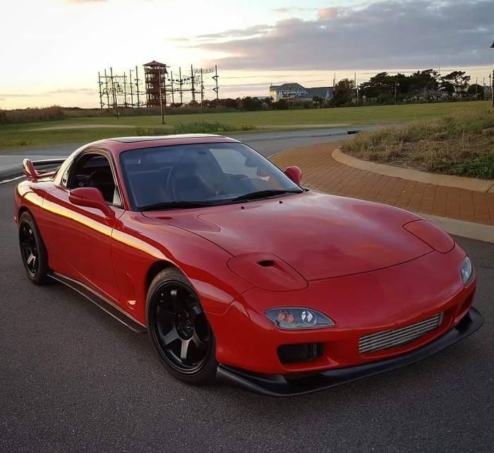 Mazda RX7 F-Spec Style KBD Urethane Front Body Kit Bumper 37-2086 thumbnail 8