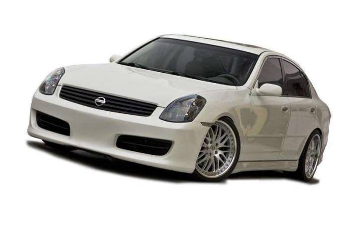 Infiniti G35 Sedan Hidori KBD Urethane Front Body Kit Bumper 37-2251