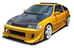 Honda CRX Blits Style KBD Urethane Front Body Kit Bumper 37-2017