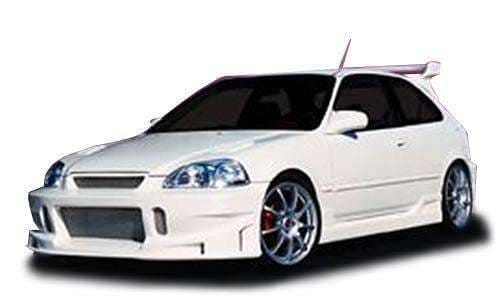 Honda Civic BC Spec Style KBD Urethane Front Body Kit Bumper 37-2035