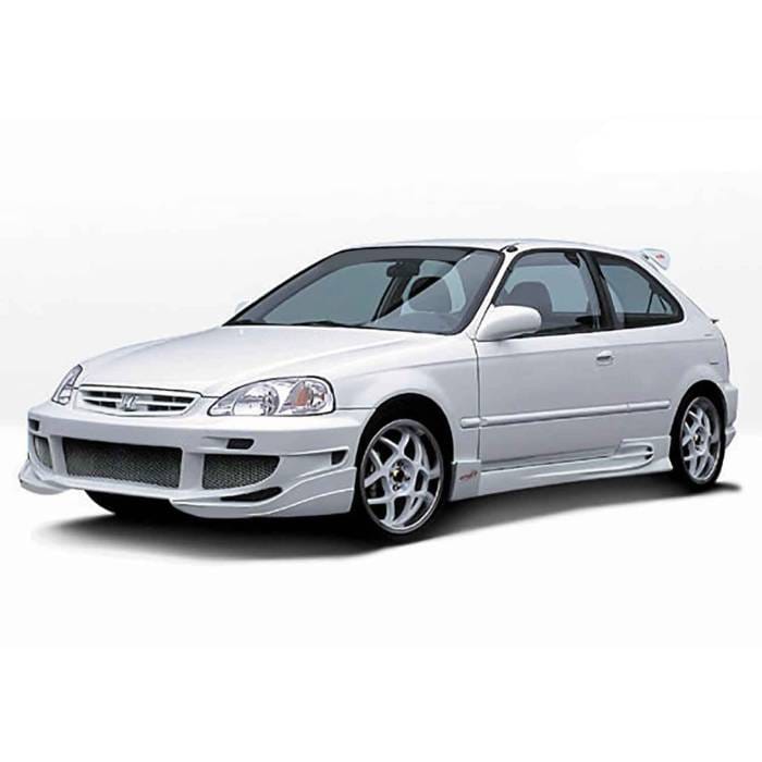Honda Civic HB Vadar Style KBD Urethane Front Body Kit Bumper 37-2083