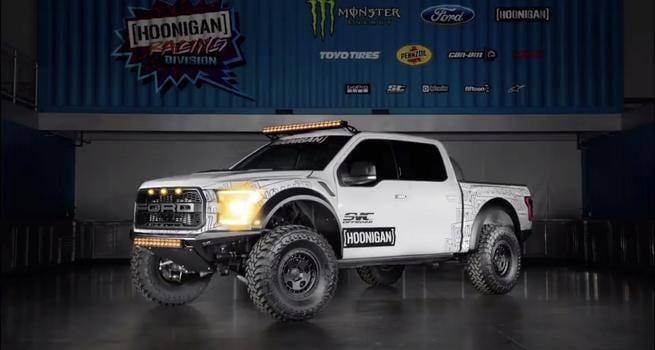 Ford Raptor 3" Flare 2" Rise Adv Fiber Body Kit- Fender Liners AFC 166-L thumbnail 11